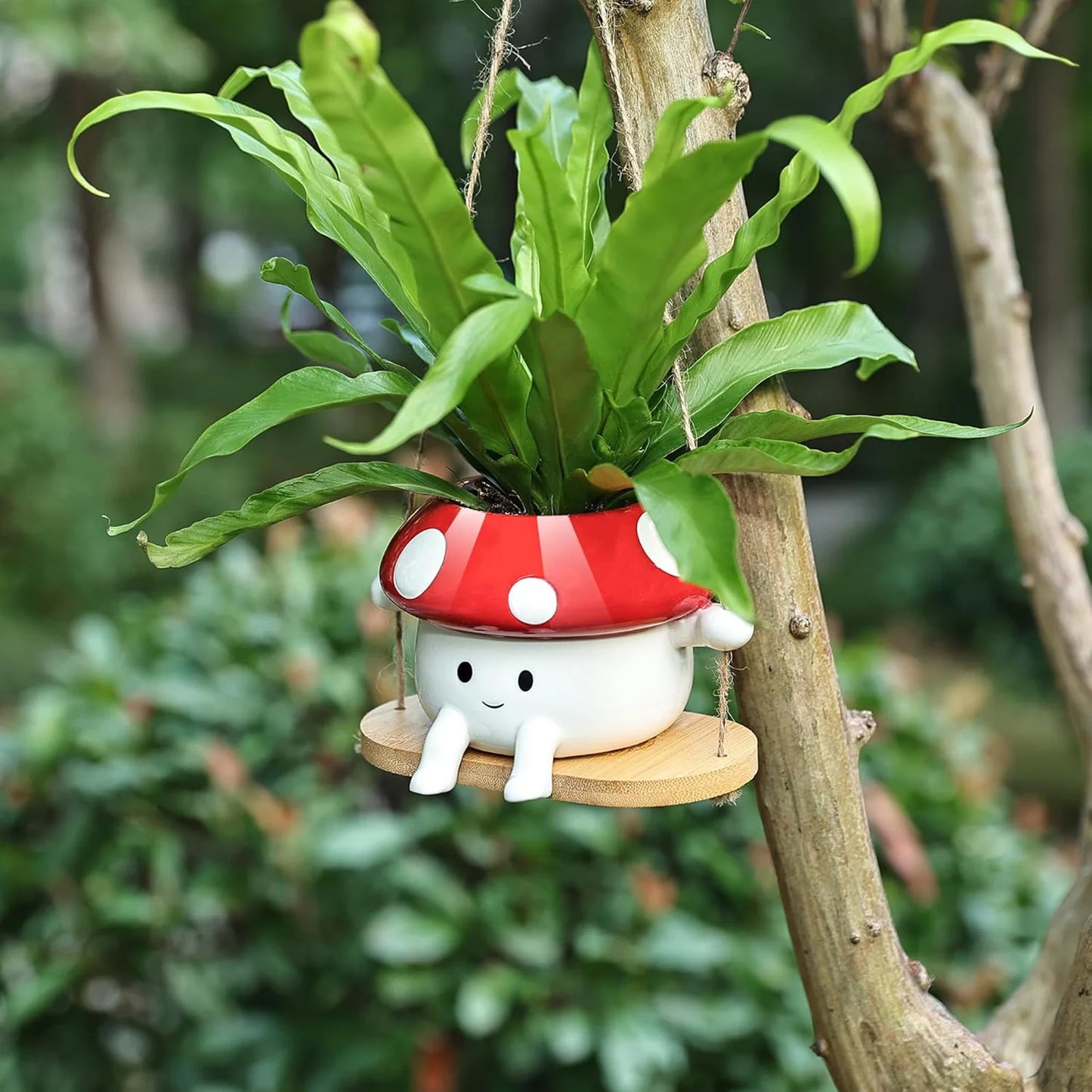 Cute Mushroom flower pot