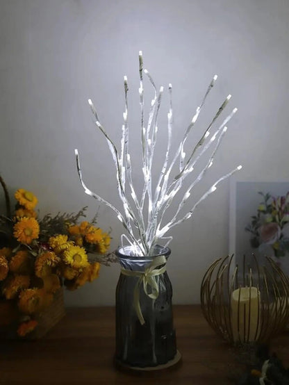 1 PC White Birch Branch Light